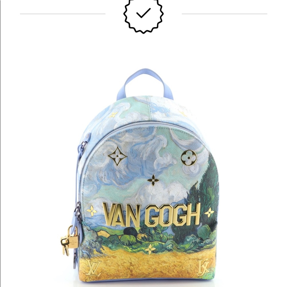 Louis Vuitton
Palm Springs Backpack Lt Edition Jeff Koons Van Gogh Print Canv PM